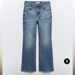ZARA LIGHT WASH FLARE